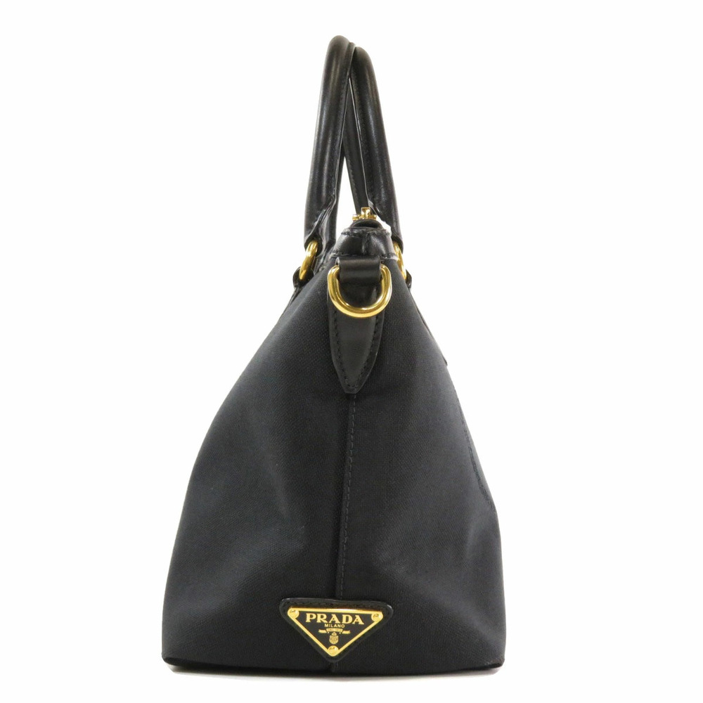 Prada Logo Rion Handbag Canvas - Picture 3 of 11